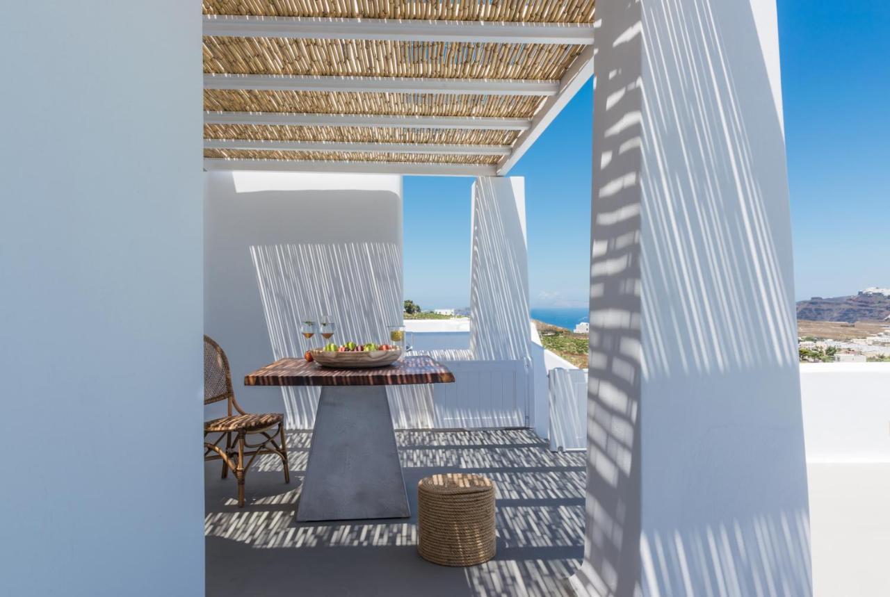 White & Co Santorini Vila Pýrgos Exterior foto
