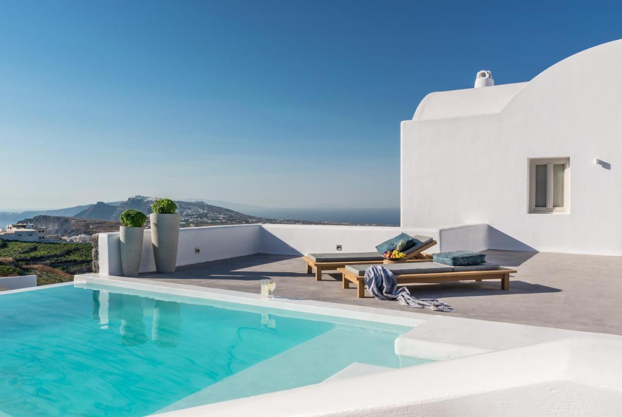 White & Co Santorini Vila Pýrgos Exterior foto