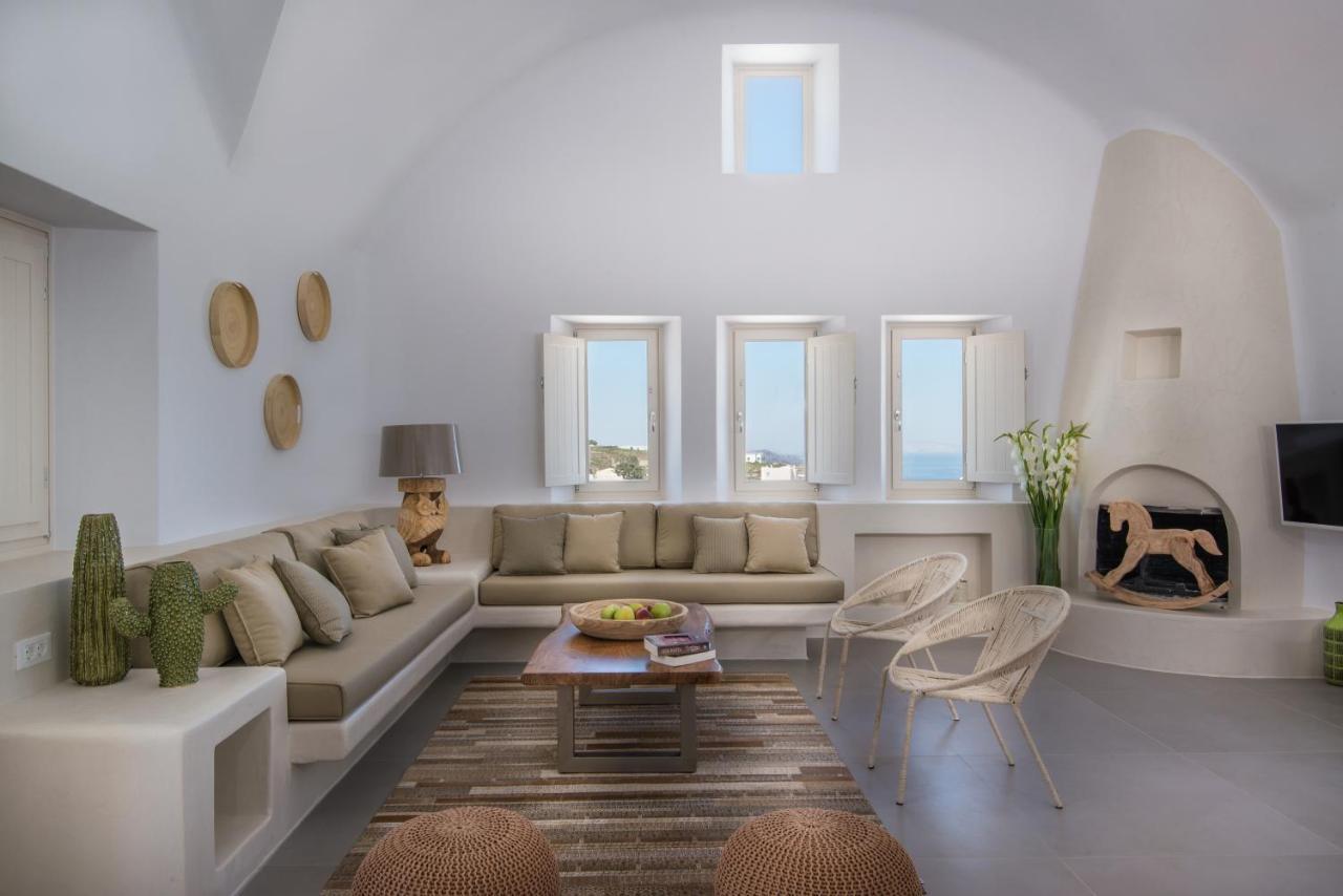 White & Co Santorini Vila Pýrgos Exterior foto
