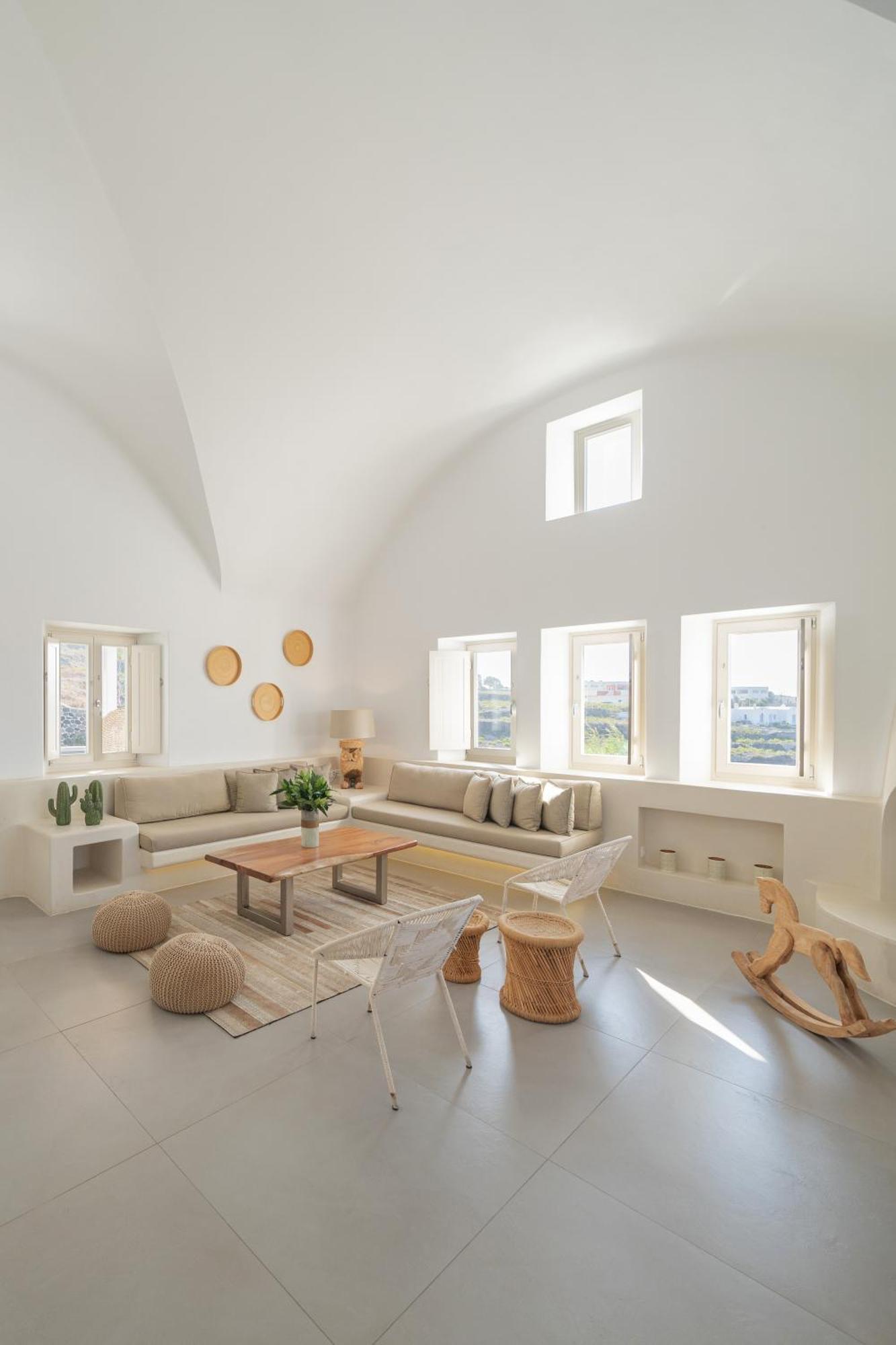White & Co Santorini Vila Pýrgos Exterior foto
