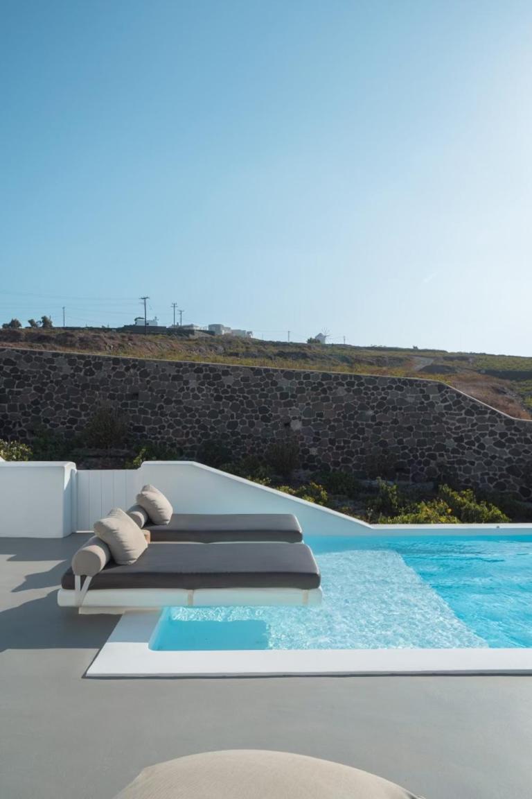 White & Co Santorini Vila Pýrgos Exterior foto
