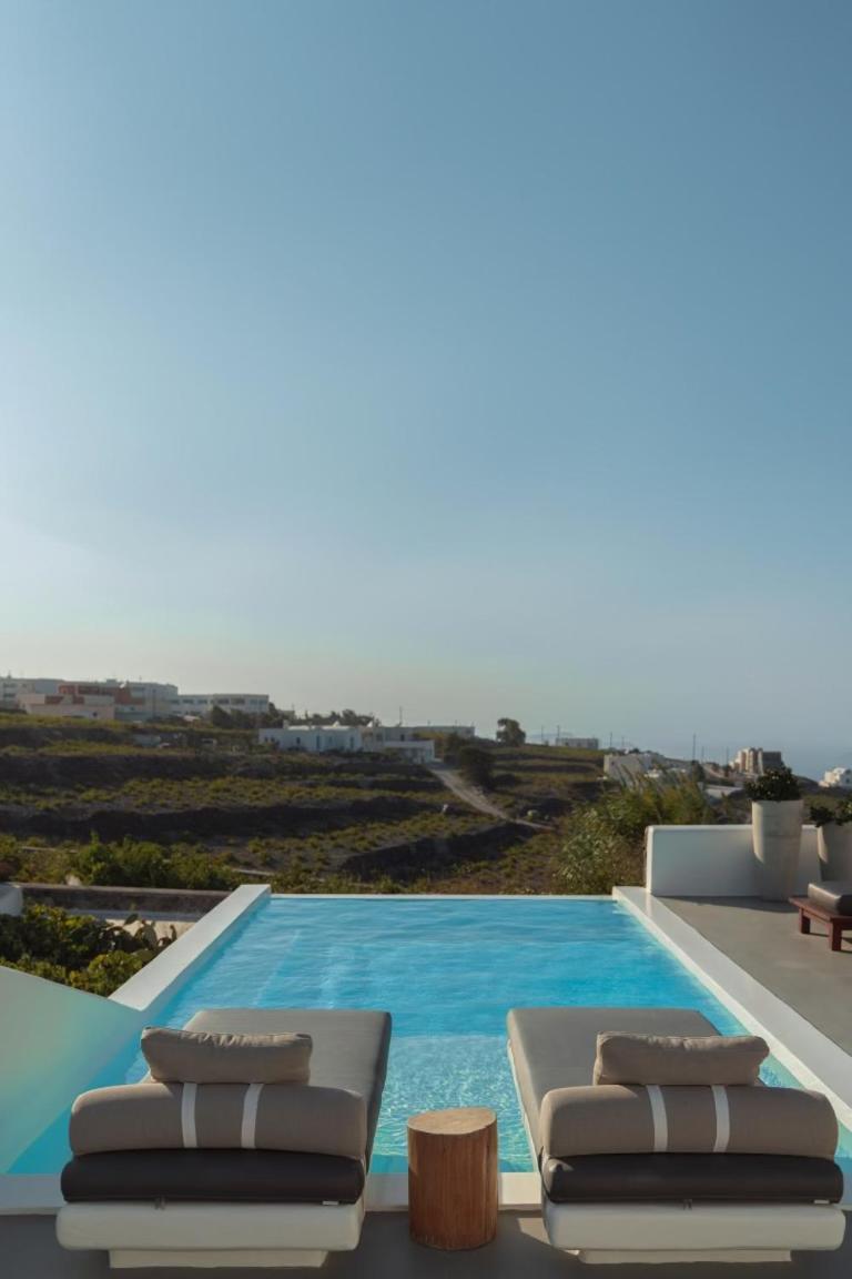 White & Co Santorini Vila Pýrgos Exterior foto