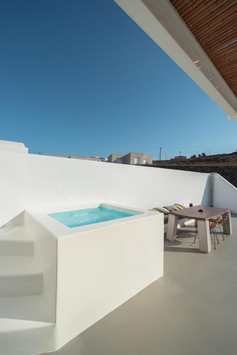 White & Co Santorini Vila Pýrgos Exterior foto